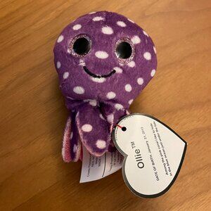 TY Teenie Beanie Boos Ollie Octopus 3in Plush McDonalds (SKU: 47TO)